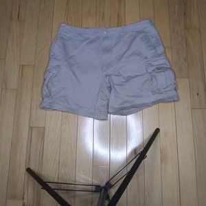 mens Lands End  Cotton  Cargo Shorts size 38